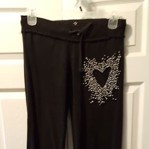 Twisted Heart Cotton Pants